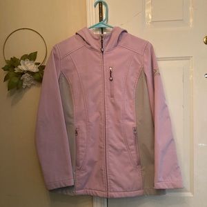 Pink windbreaker